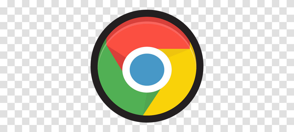 Google Chrome Icon Of Colored Outline Style Available In Vertical, Logo, Symbol, Trademark, Graphics Transparent Png