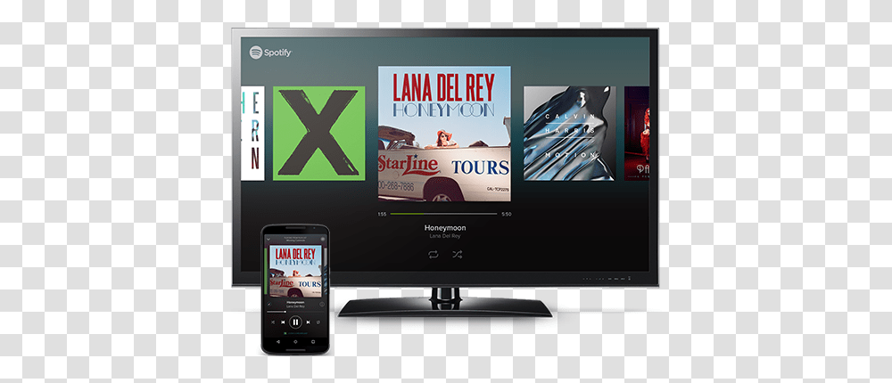 Google Chromecast And Audio Spotify Chromecast, Mobile Phone, Electronics, Cell Phone, Monitor Transparent Png
