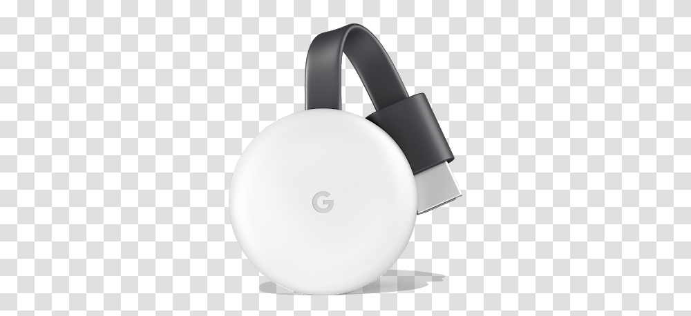 Google Chromecast White Google Chromecast, Lamp, Electronics, Light, Lighting Transparent Png