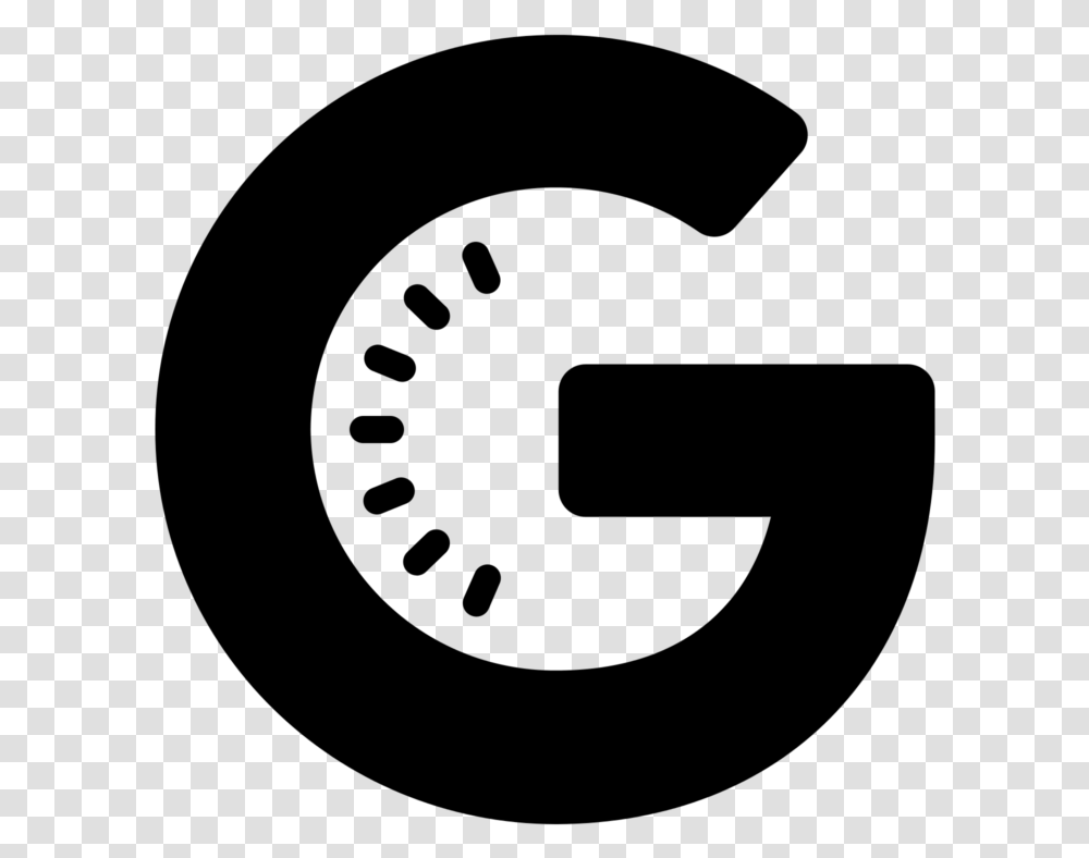 Google Clipart Google G Logo Black, Gray, World Of Warcraft Transparent Png