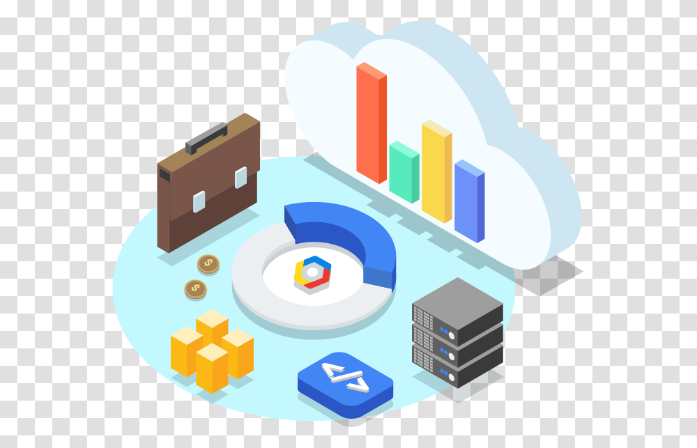 Google Cloud Platform Illustration, Electronics, Computer, Hardware Transparent Png