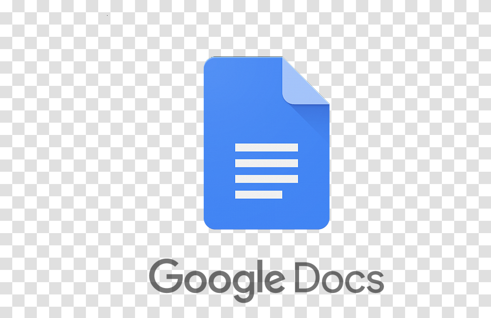 Google Docs 4 Image Google Docs Logo, Text, Label, Word, Credit Card Transparent Png