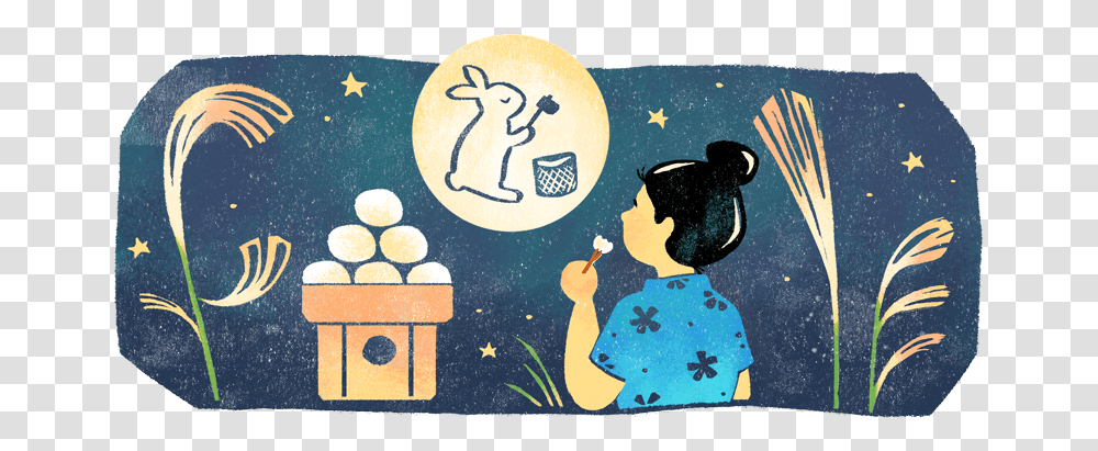 Google Doodle Celebrates Japanese Mid Autumn Festival 2020 Happy Mid Autumn Festival 2020, Art, Text, Outdoors, Graphics Transparent Png