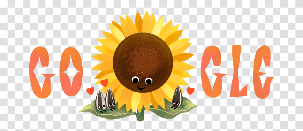 Google Doodles Day Google Doodle 2020, Plant, Sunflower, Daisy, Photography Transparent Png