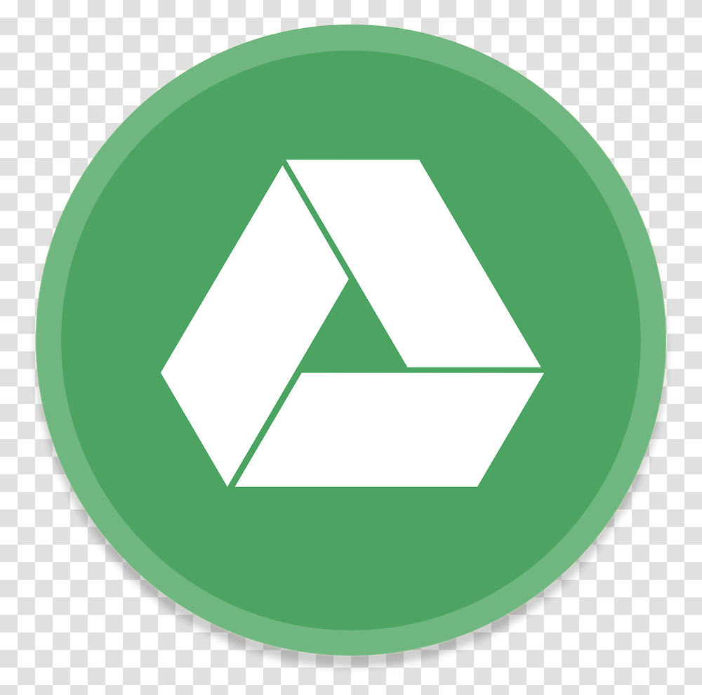 Google Drive 2 Vector Icons Free Vertical, Recycling Symbol, Triangle, Sphere, Rug Transparent Png
