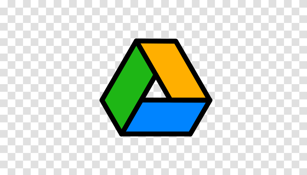 Google Drive Data Document File Safe Icon Free Of Google, Triangle, Business Card, Paper Transparent Png