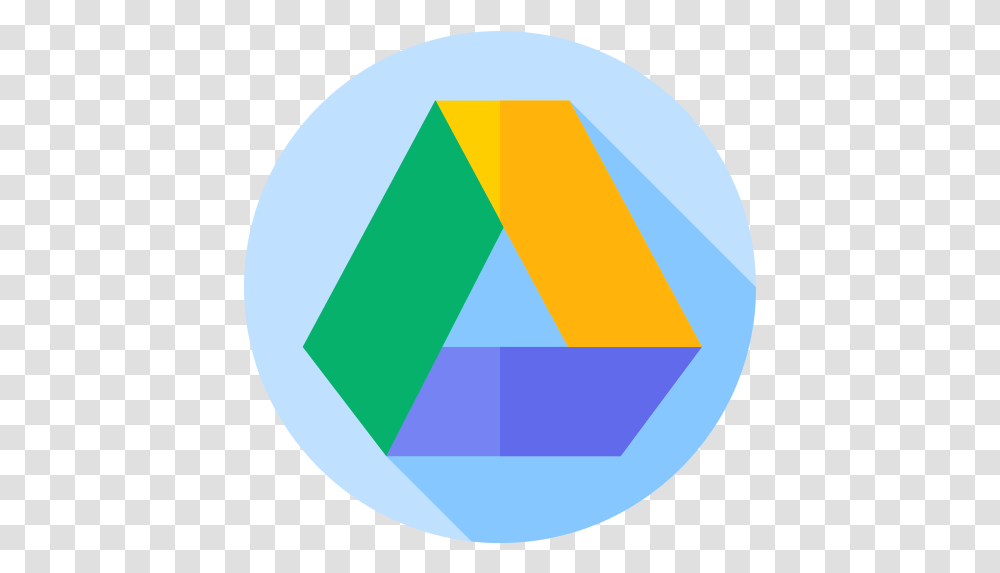 Google Drive Google Drive Flat Icon, Sphere, Triangle, Word, Balloon Transparent Png
