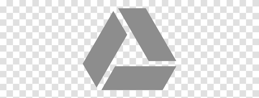 Google Drive Icon Of Glyph Style Google Drive Icon, Triangle, Label, Text, Rug Transparent Png