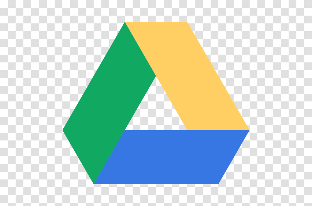 Google Drive Logo Vector, Triangle Transparent Png