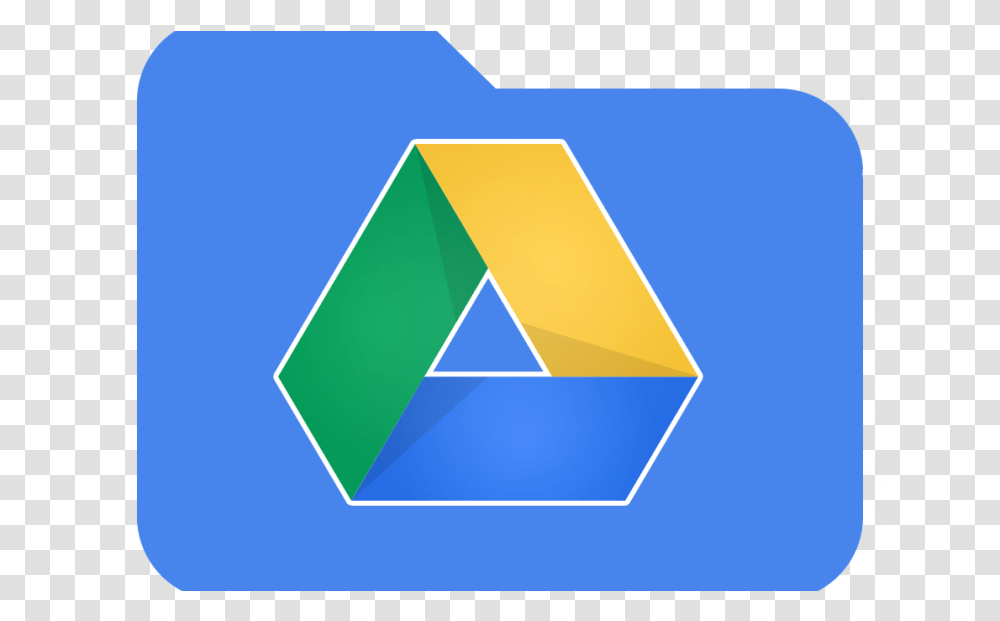 Google Drive To Be Shut Down Replaced Google Drive Folder Icon, Triangle, Graphics, Art Transparent Png