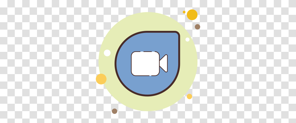 Google Duo Icon - Free Download And Vector Cute Google Duo Icon, Electronics, Text, Electronic Chip, Hardware Transparent Png