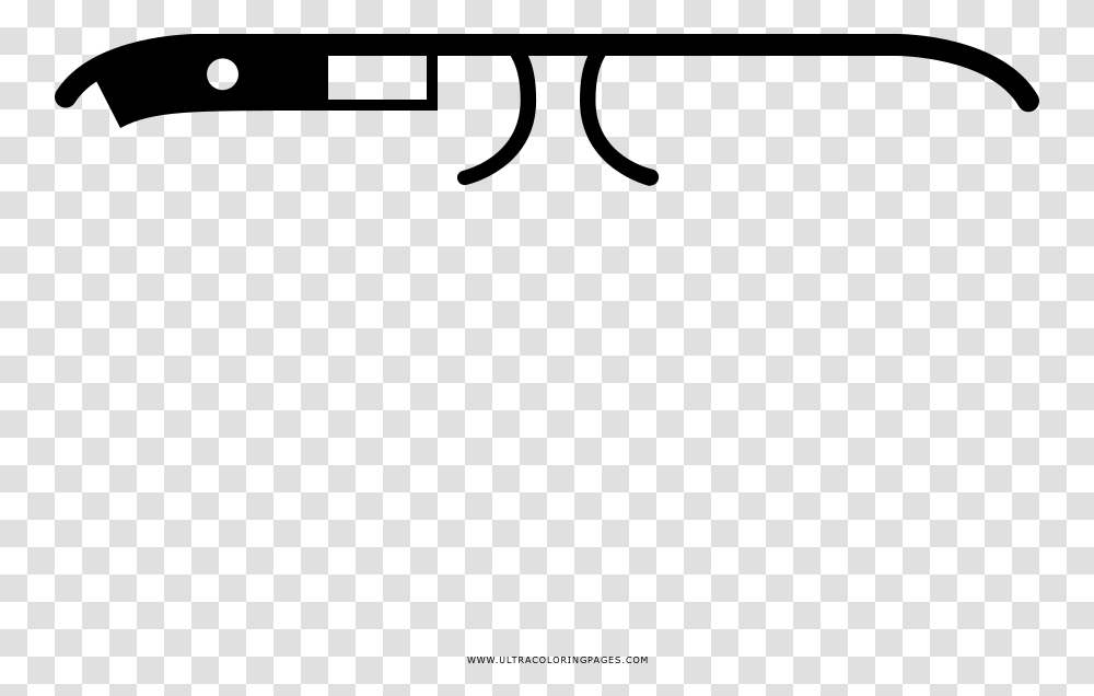 Google Glass Coloring Page, Gray, World Of Warcraft Transparent Png