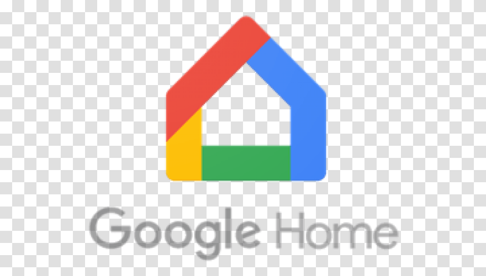 Google Home Logo Sign, Triangle, Trademark Transparent Png