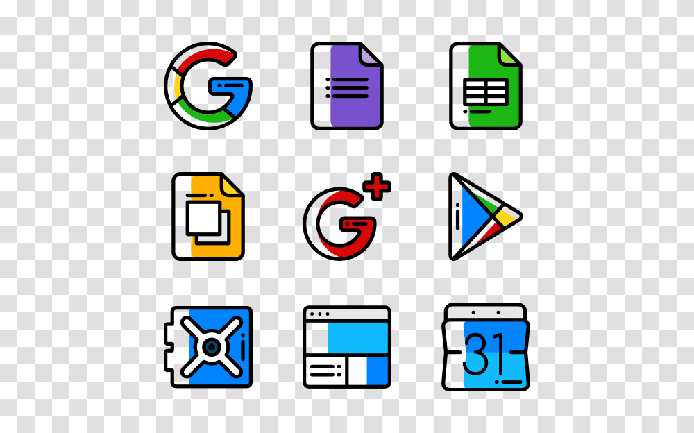 Google Icon Packs, Number, Alphabet Transparent Png
