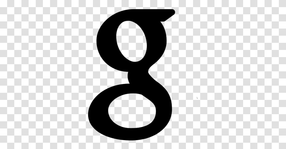 Google Icon Picture Of The Google G That Is Black G Icon Gray, World Of Warcraft Transparent Png
