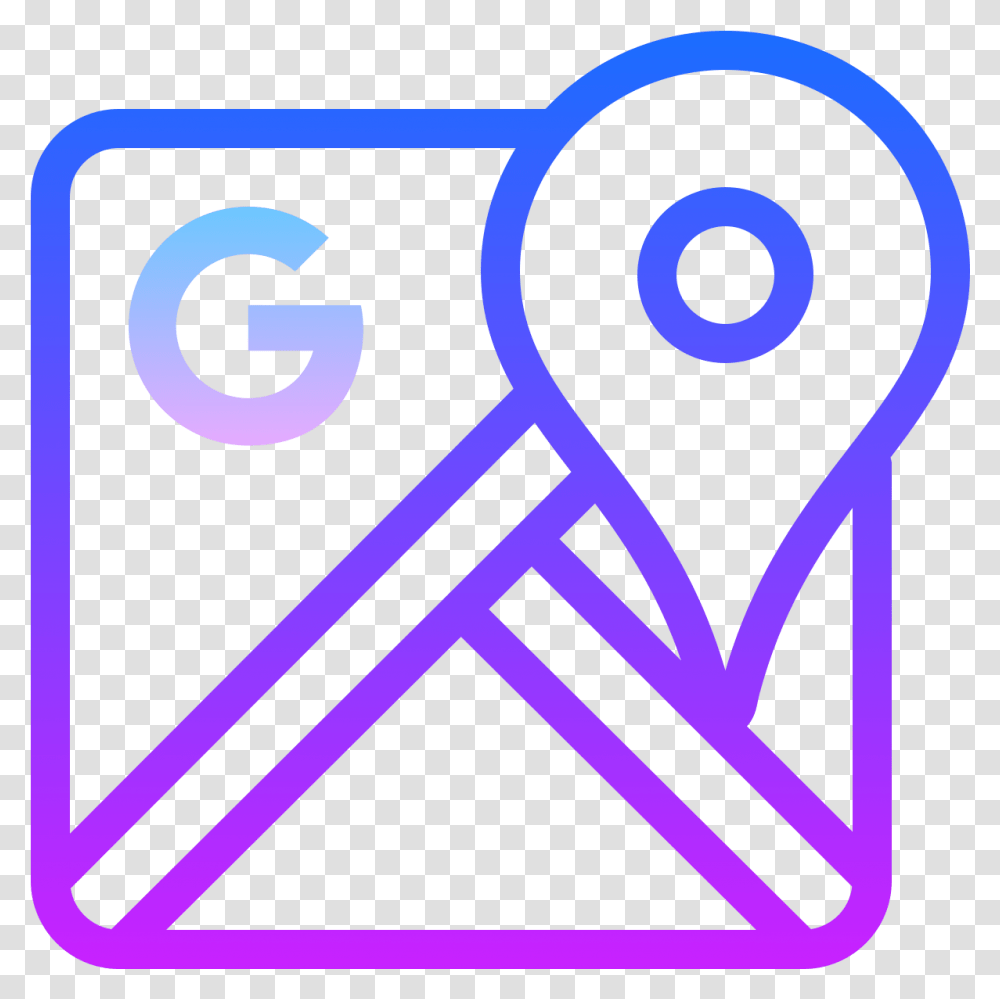 Google Icons App Icon Purple And Blue Maps Icon, Text, Alphabet, Symbol, Logo Transparent Png