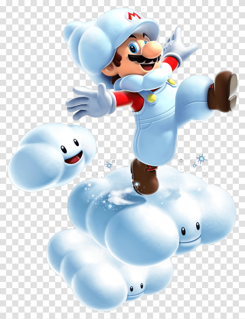 Google Image Result For Httpimages1wikianocookienet Super Mario Galaxy 2 Cloud Mario, Snowman, Winter, Outdoors, Nature Transparent Png