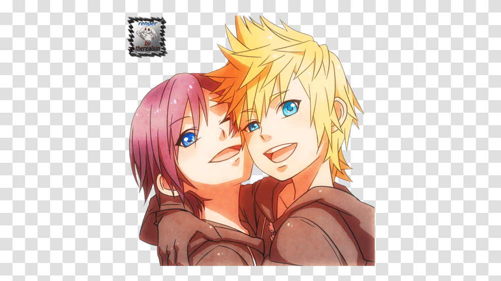 Google Image Result For Httpimages6fanpopcomimage Kingdom Hearts Xion And Roxas, Manga, Comics, Book, Person Transparent Png