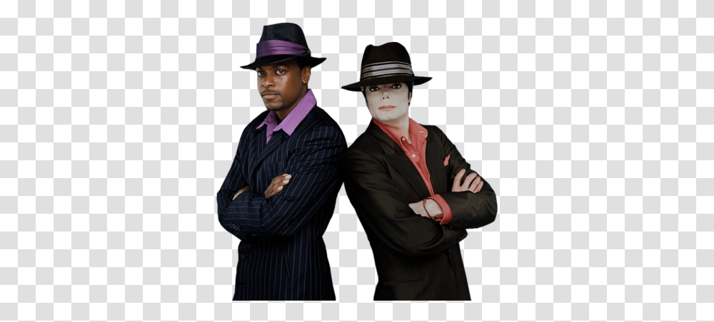 Google Image Result For Micheal Jackson And Cris Tucker, Clothing, Person, Suit, Overcoat Transparent Png