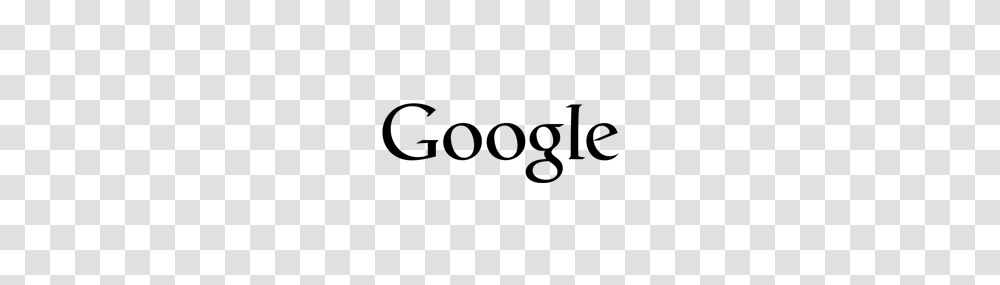 Google Logo Black, Trademark, Label Transparent Png