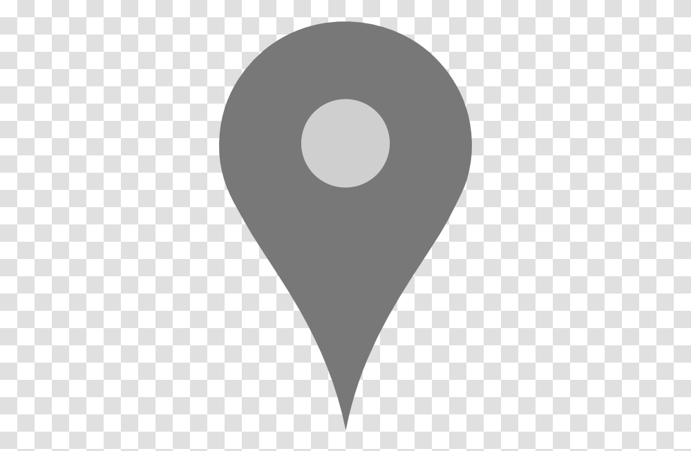 Google Map Pointer Grey Clip Art Circle, Plectrum, Light, Heart, Hand Transparent Png
