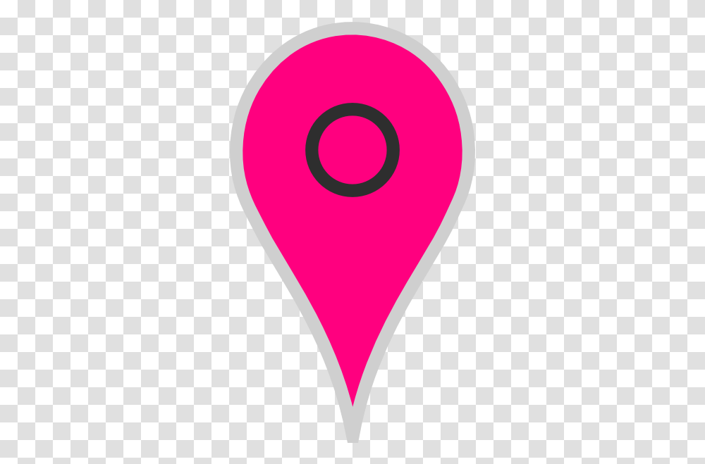 Google Map Pointer Pink Clip Art Circle, Heart, Label, Text, Sweets Transparent Png