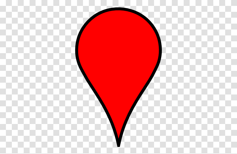 Google Maps Icon Blank Clip Art At Clkercom Vector Clip Red Dot On Map, Balloon, Heart, Triangle, Plectrum Transparent Png