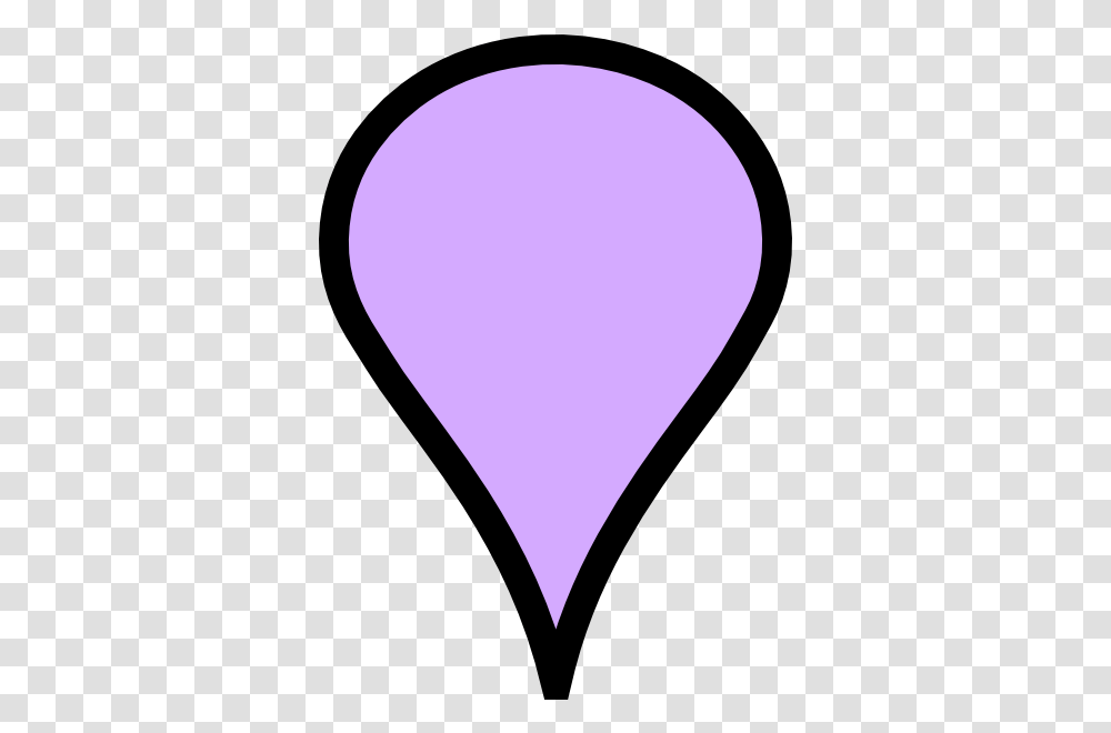 Google Maps Icons Map Pin Purple, Balloon, Heart, Plectrum Transparent Png