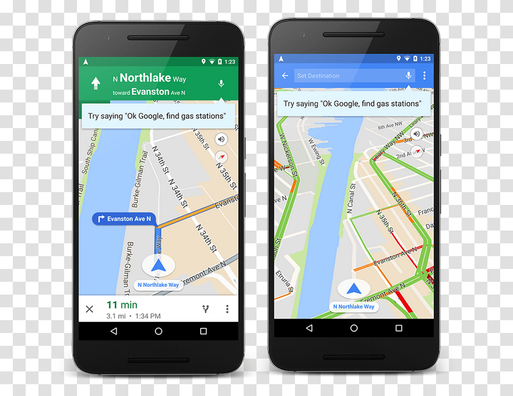 Google Maps Voice Commands Google Maps On Application, Mobile Phone, Electronics, Cell Phone, GPS Transparent Png