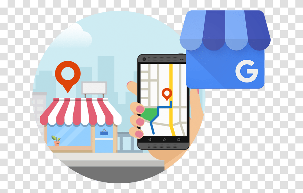 Google My Business Graphic, Neighborhood, Urban, Building Transparent Png
