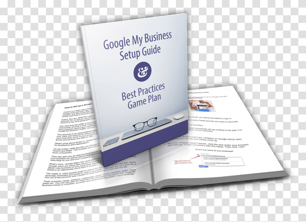 Google My Business Set Up Guide Flyer, Poster, Advertisement, Paper, Brochure Transparent Png