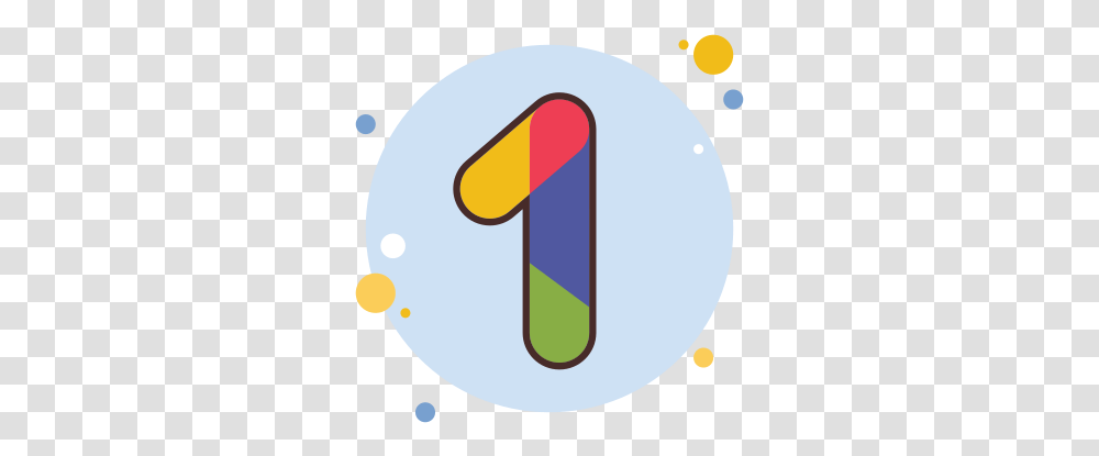 Google One Icon Google One Icon Aesthetic, Number, Symbol, Text, Label Transparent Png