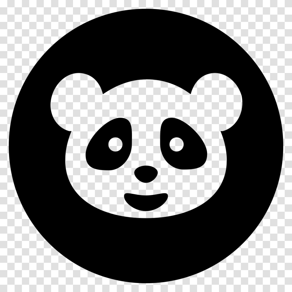 Google Panda Circular Symbol Imgur Cool Skin Agario, Stencil, Logo, Trademark Transparent Png