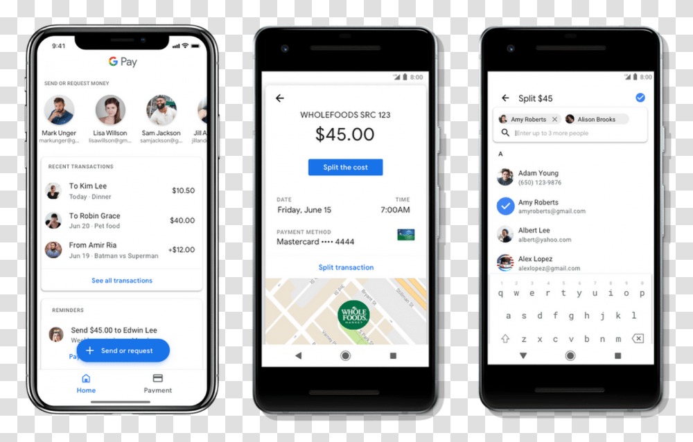 Google Pay Rolls Out Peer Google Pay App, Mobile Phone, Electronics, Cell Phone, Person Transparent Png