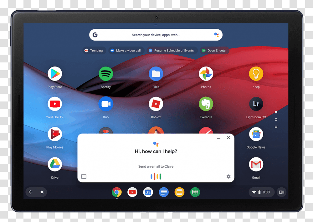 Google Pixel Slate, Computer, Electronics, Tablet Computer, Stereo Transparent Png