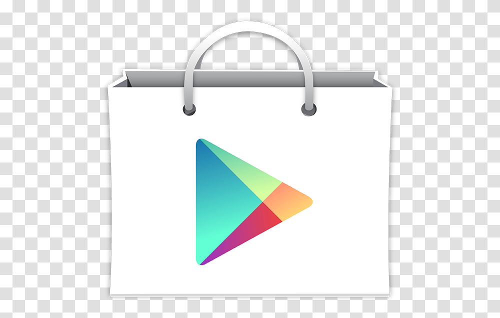 Google Play, Bag, Shopping Bag, Triangle, Shopping Basket Transparent Png