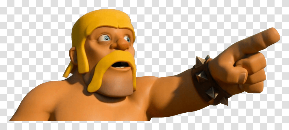 Google Play Barbarian Clash Of Clans, Person, Human, Toy, Figurine Transparent Png