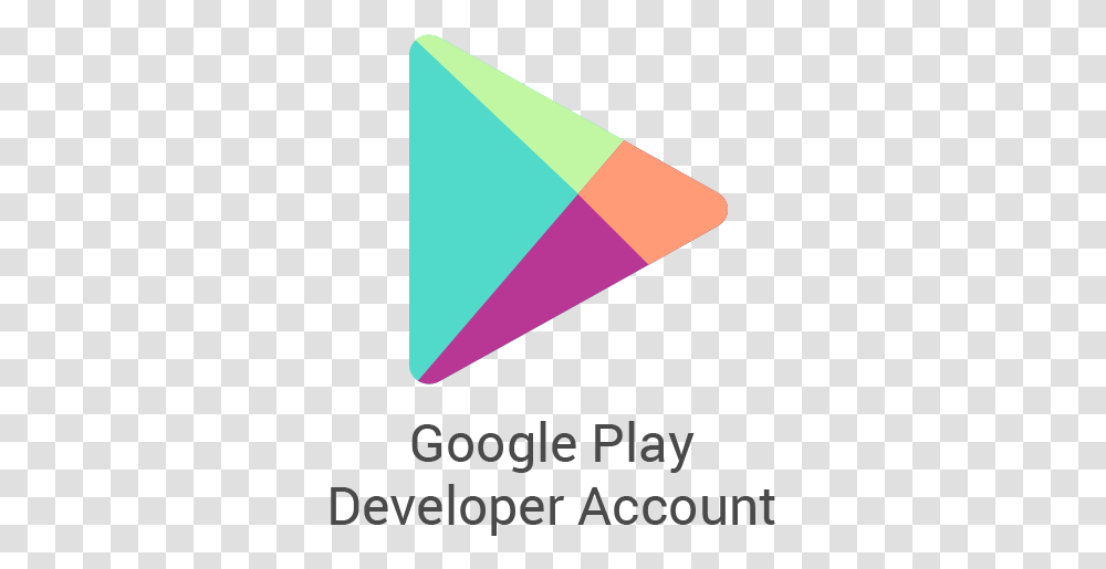 Google Play Console Account, Triangle, Business Card, Paper Transparent Png