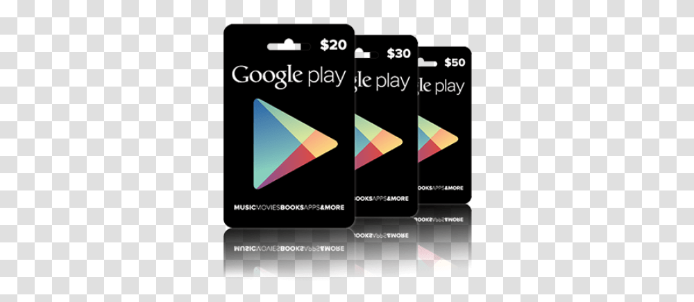 Google Play Gift Cards Google Play Gift Card Singapore, Triangle, Electronics, Flyer Transparent Png