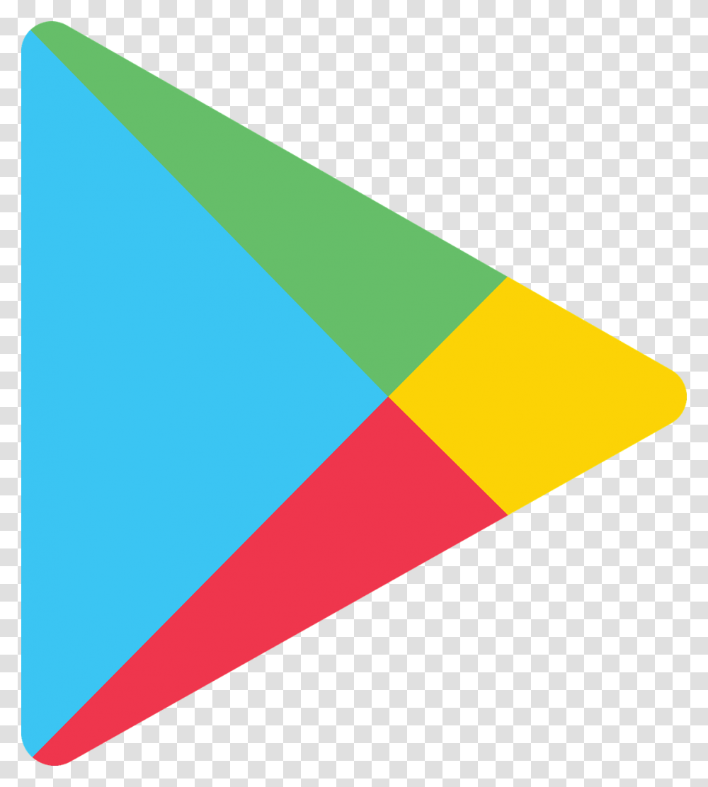 Google Play Icon Free Vector Graphic On Pixabay Play Store Icons, Triangle Transparent Png