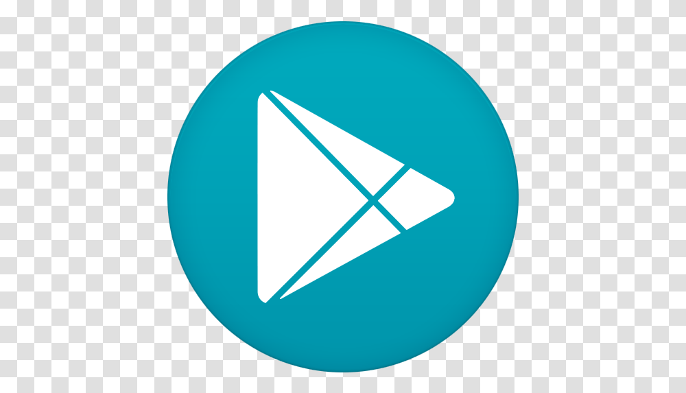 Google Play Icon Google Play Icon Black And White, Triangle, Balloon, Plectrum Transparent Png