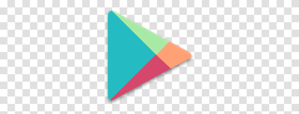 Google Play Icon Google Play Icon, Triangle, Business Card, Paper, Text Transparent Png