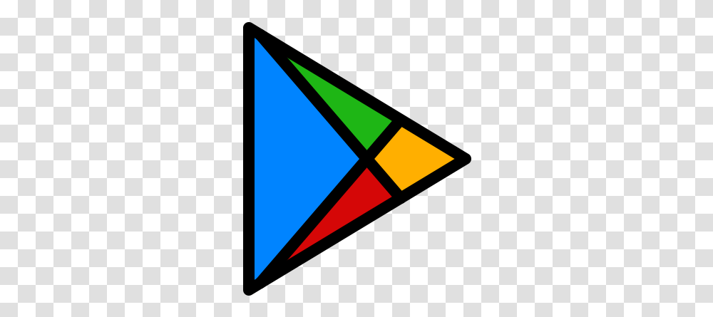 Google Play Icon Google Play Store Icona, Triangle, Graphics, Art Transparent Png