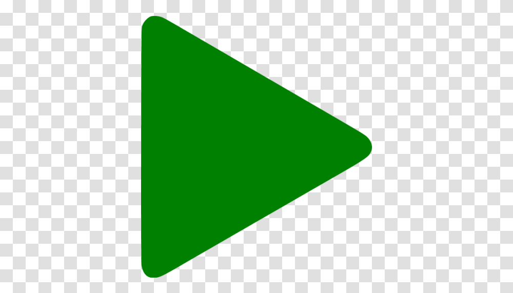 Google Play Icon Green Play Button, Triangle Transparent Png
