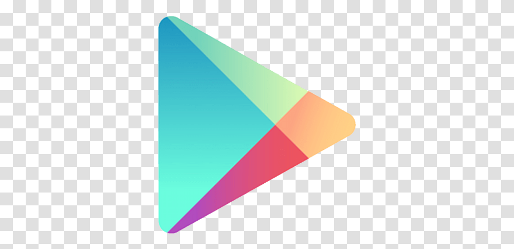 Google Play Icon Image Google Play Logo, Triangle, Graphics, Art Transparent Png