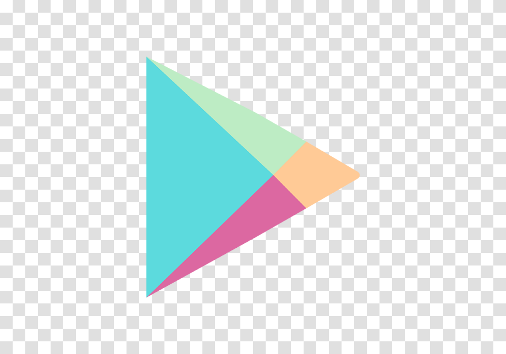 Google Play Icon Logo Template For Free Download, Triangle, Business Card, Paper Transparent Png