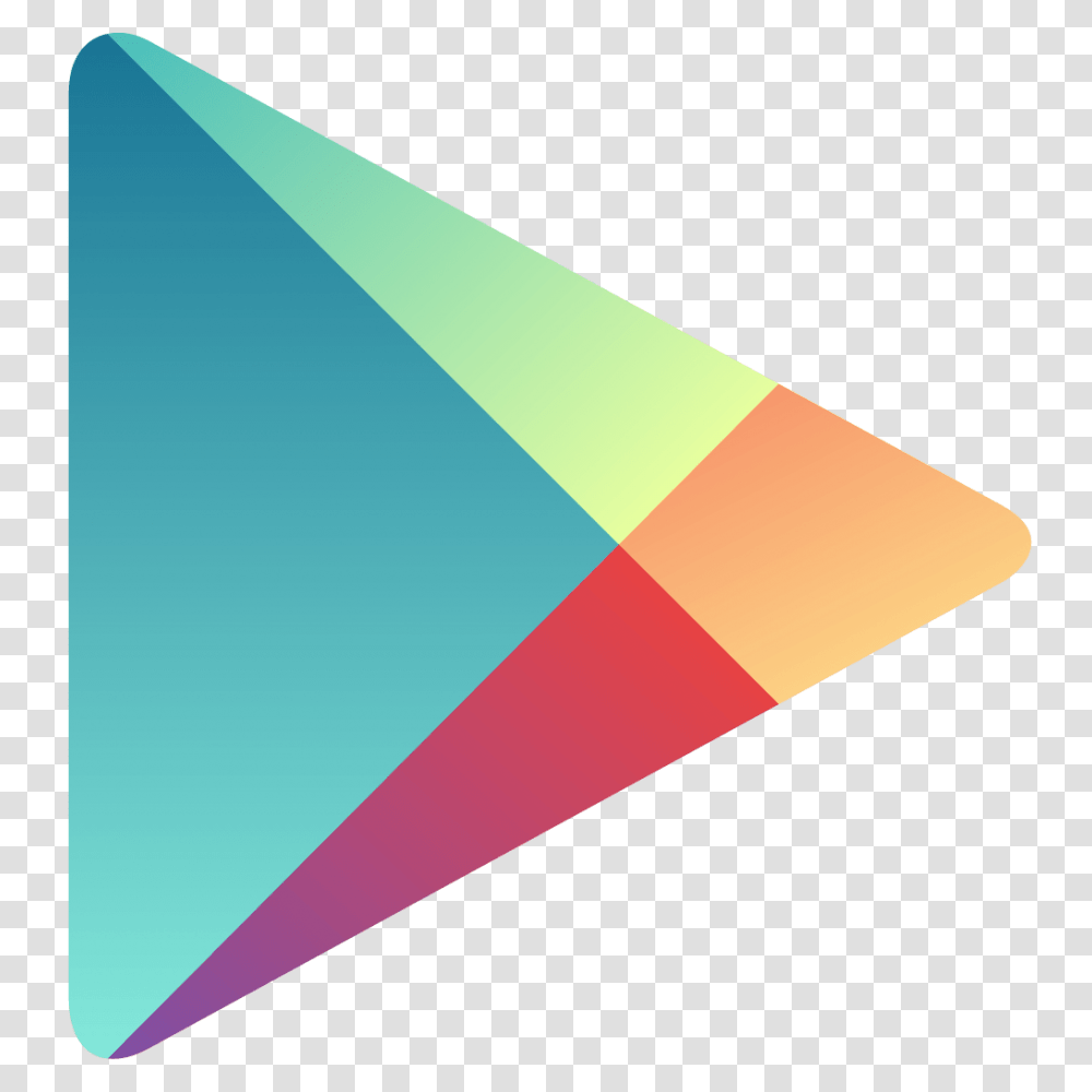 Google Play Logo Google Play Store Logo, Triangle, Graphics Transparent Png