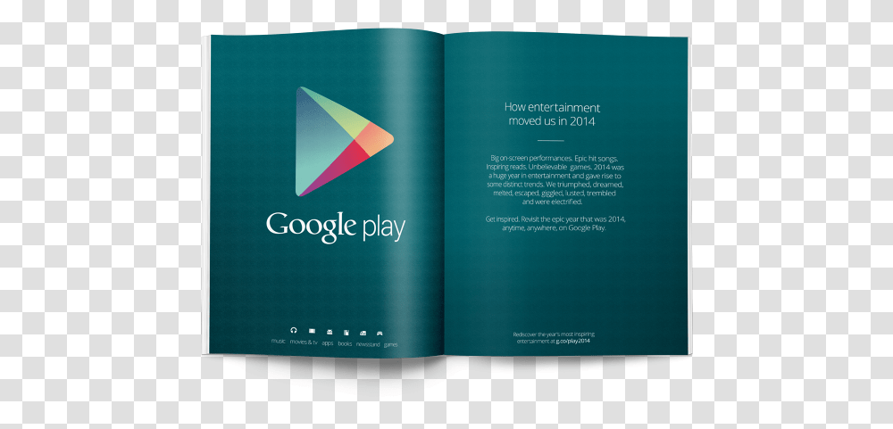 Google Play Music, Book, Poster, Advertisement, Flyer Transparent Png