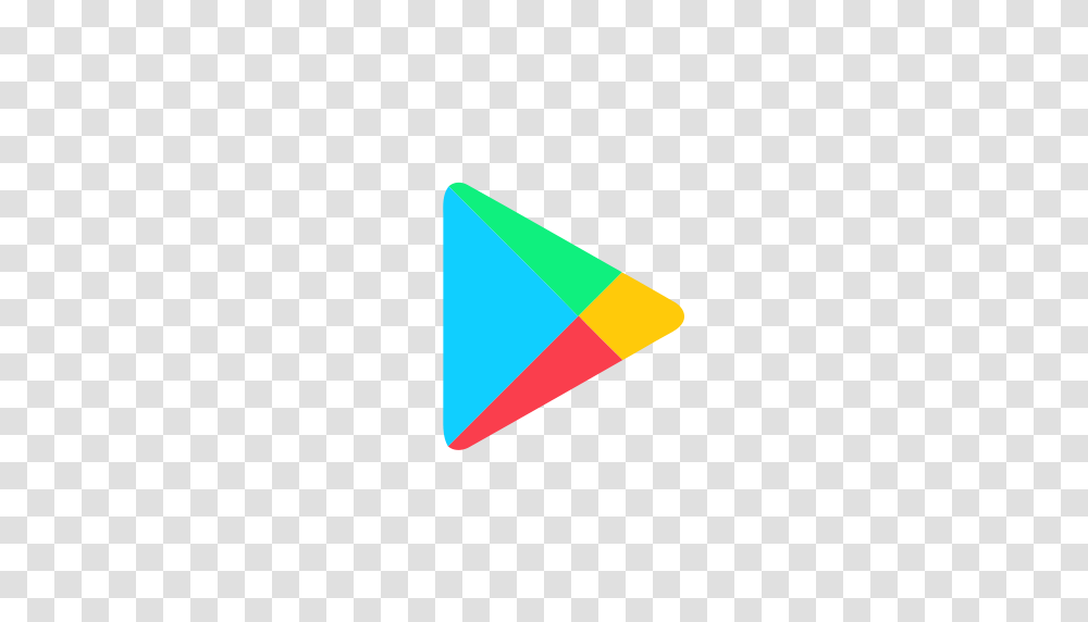 Google Play Online Store Icon With And Vector Format, Triangle, Business Card, Paper Transparent Png