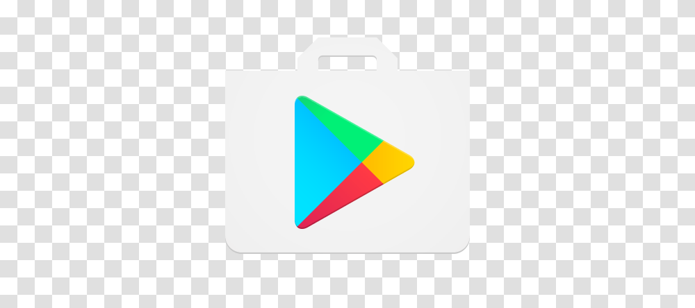 Google Play Store Icon Image, Triangle, Business Card, Paper Transparent Png